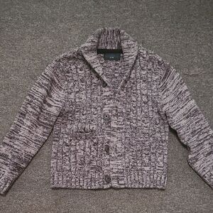 Chunky Knit Cardigan Sweater